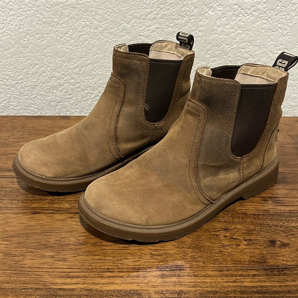 UGG Kid’s Bolden Weather Boot - Walnut Size 4
